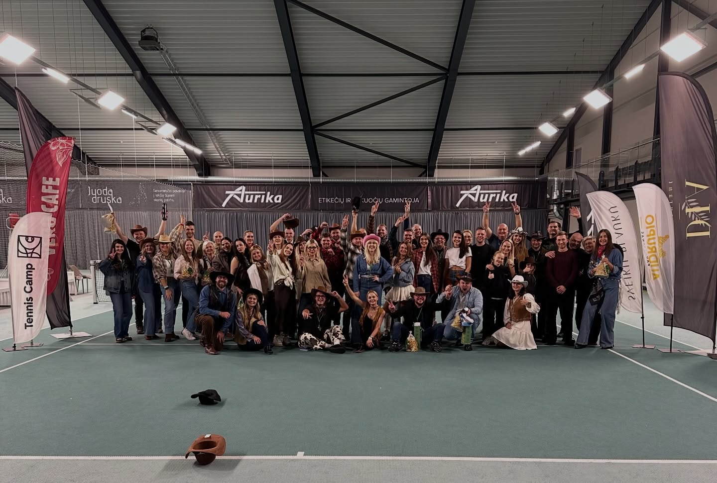Instagram įrašas apie TENNISCAMP Kalėdas 2025